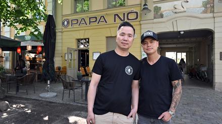 Restaurant Papa No, v.l.: Hoang Thanh Tuan, Phan Xuan Loc.