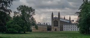 Rückansicht des Kings College in Cambridge. Cambridge gilt als eine der besten Universitäten in Großbritannien. 