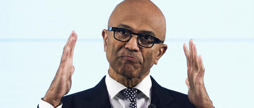 Microsoft-CEO Satya beim „Microsoft Build: AI Day” in Bangkok am 1. Mai 2024