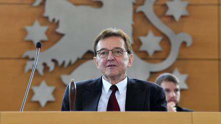 Der AfD-Landtagsabgeordnete Karlheinz Frosch