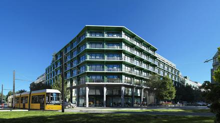 So soll das Haus an der Warschauer Straße aussehen. 