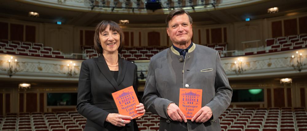 Das neue Leitungsteam der Berliner Staatsoper: Intendantin Elisabeth Sobotka und Generalmusikdirektor Christian Thielemann. 