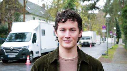 Lennart K., 28 Jahre, im dritten Lehrjahr in der Ausbildung zum Kaufmann für audiovisuelle Medien beim Medienboard Berlin-Brandenburg.