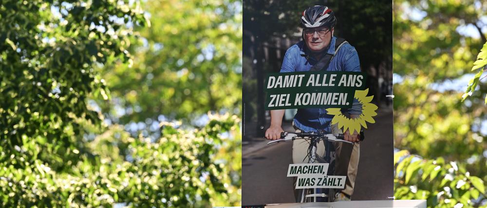 Wahlplakat der Grünen.