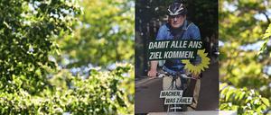 Wahlplakat der Grünen.