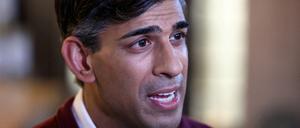 Der britische Premierminister Rishi Sunak
