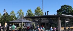 Die Brauerei auf dem Köpenicker Schlossplatz soll ihren Pavillon abbauen