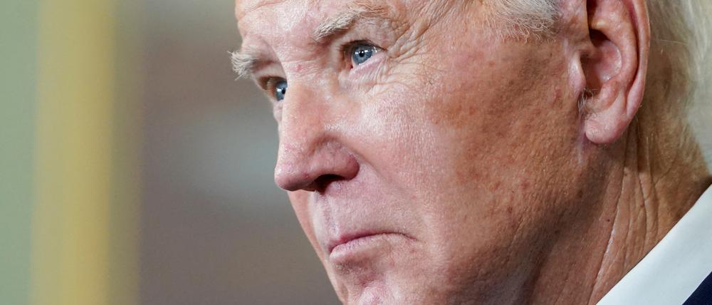 US-Präsident Joe Biden nimmt das Wahlkampfthema Asylpolitik auf.