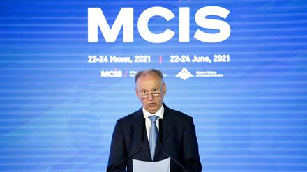 Nikolai Patruschew war Sekretär des Sicherheitsrats von Russland, nun wird er Präsidentenberater von Wladimir Putin.