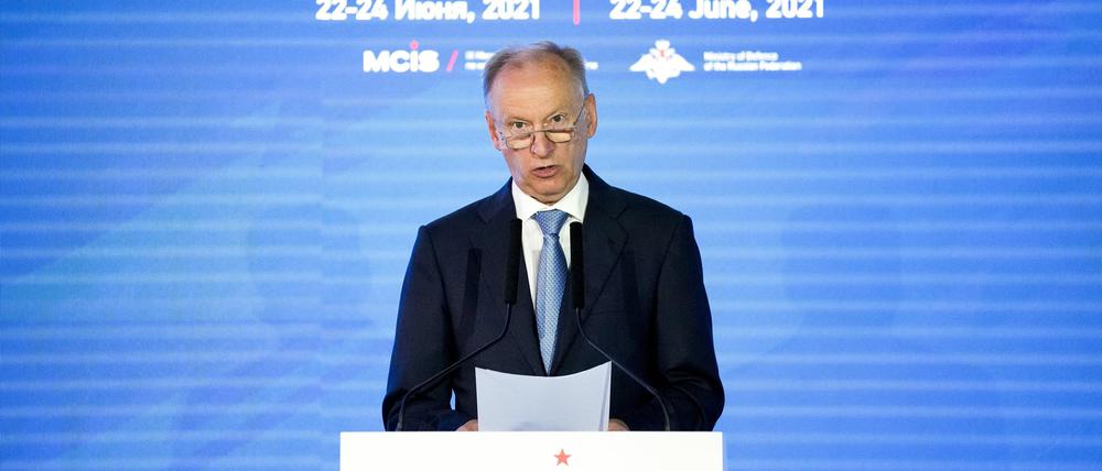 Nikolai Patruschew war Sekretär des Sicherheitsrats von Russland, nun wird er Präsidentenberater von Wladimir Putin.