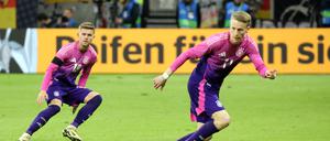 Das Stuttgarter Duo Maxi Mittelstädt und Chris Führich ist bei der EM dabei.