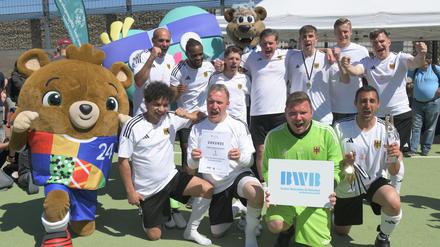Das BWB-Team landete auf dem ersten Platz. 