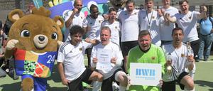 Das BWB-Team landete auf dem ersten Platz. 