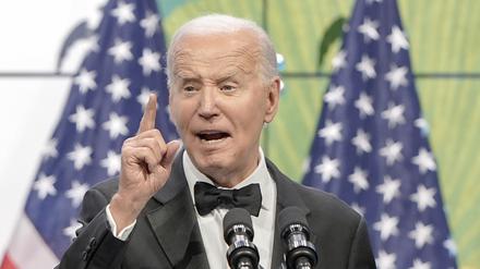 US-Präsident Joe Biden spricht bei der 30. jährlichen Gala des Asian Pacific American Institute for Congressional Studies.