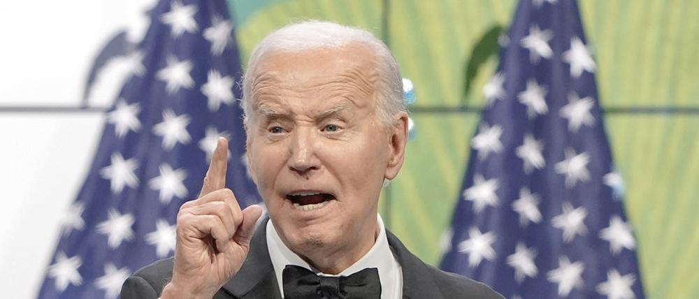 US-Präsident Joe Biden spricht bei der 30. jährlichen Gala des Asian Pacific American Institute for Congressional Studies.