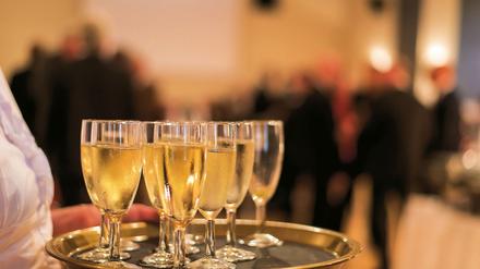 Für viele gehört ein Sekt in der Pause zum Konzerterlebnis dazu. 