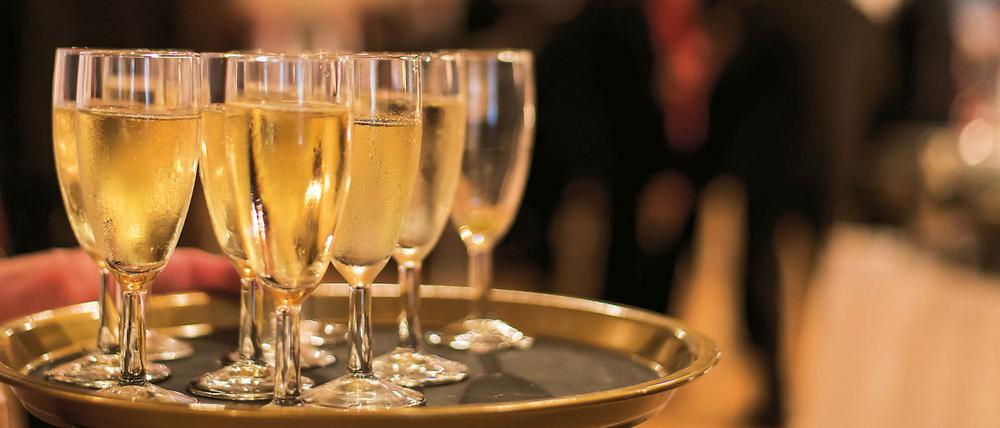 Für viele gehört ein Sekt in der Pause zum Konzerterlebnis dazu. 