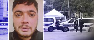 Frankreich sucht diesen Mann: Am Dienstag wurde er von Komplizen befreit, als er von der Polizei von einem Gefängnis zu einem anderen gebracht werden sollte.