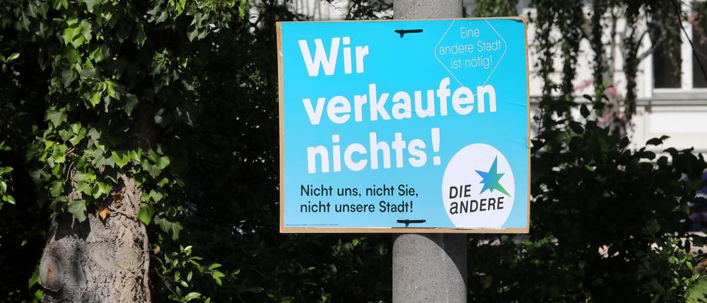 Wahlplakate Kommunalwahl Potsdam 2024