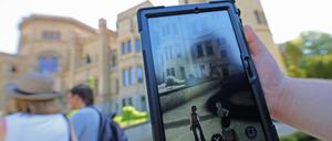 Geschichts-AR-Game „Border Zone“ im Park Babelsberg macht die Spuren der deutschen Teilung im Park Babelsberg wieder sichtbar.