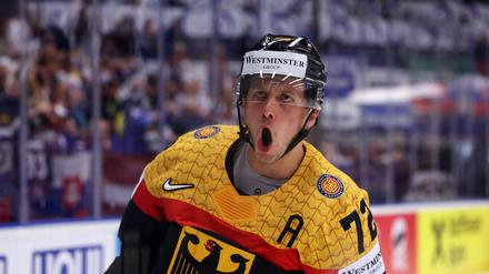 Ein Tor, das befreite. Dominik Kahun nach seinem Treffer zum 1:0. 