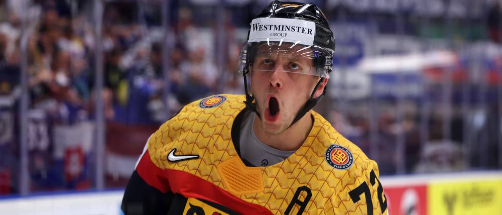 Dominik Kahun reist aus der Schweiz an, um sich zu empfehlen.