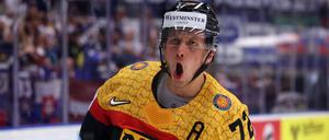 Dominik Kahun reist aus der Schweiz an, um sich zu empfehlen.