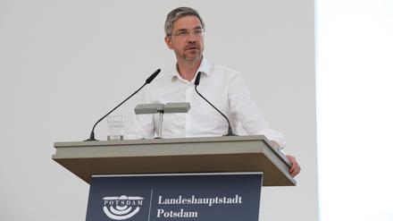 Oberbürgermeister Mike Schubert (SPD).