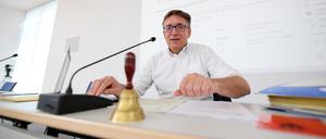 Pete Heuer (SPD) ist der Vorsitzende der noch amtierenden Stadtverordnetenversammlung.