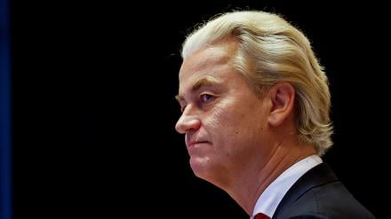 Dutch far-right politician and leader of the PVV party Geert Wilders 