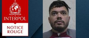 Ein Foto von Mohamed Amra, dem gesuchten Drogenboss.