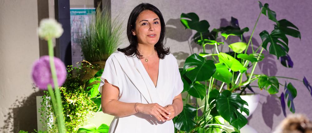 Menschenrechtsaktivistin Düzen Tekkal war als Ehrengast dabei.