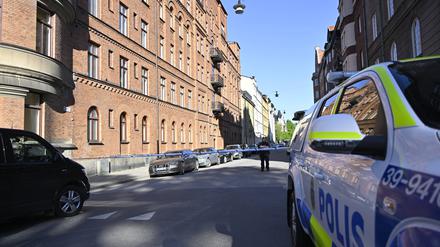 Schüsse nahe der israelischen Botschaft in Stockholm.