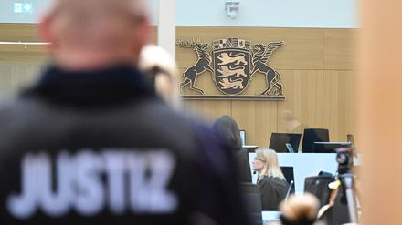 Justizbeamter im Oberlandesgericht Stuttgart (Symbolbild).