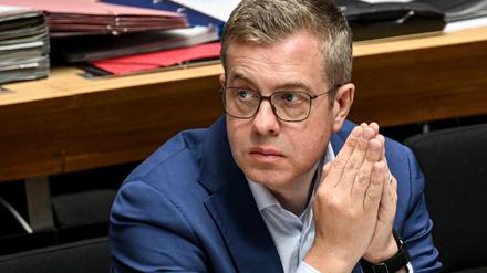 Stefan Evers (CDU), Senator für Finanzen von Berlin.