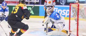 Kommt immer mehr in Fahrt. John-Jason Peterka schoss das 3:1.