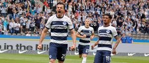 Herthas Haris Tabakovic fehlen nur noch 90 Minuten zum Gewinn der Torjägerkanone.