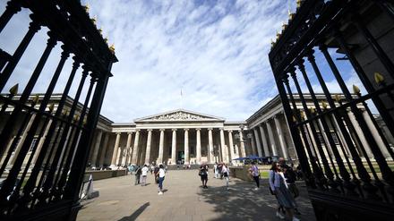 Das British Museum in London. 