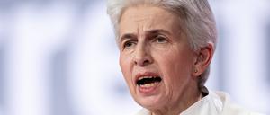 Die Vorsitzende des Verteidigungsausschusses im Bundestag, Marie-Agnes Strack-Zimmermann. 