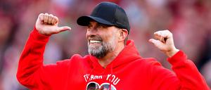 Jürgen Klopp hat sich als Trainer des FC Liverpool verabschiedet.