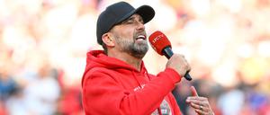 Jürgen Klopp sing ein Ständchen auf seinen Nachfolger.