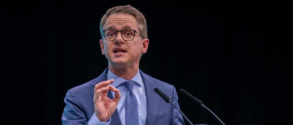 CDU-Generalsekretär Carsten Linnemann will eine grundlegende Reform der Grundsicherung.
