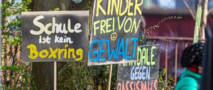 Deutschlandweit steigen die Gewaltzahlen an Schulen.