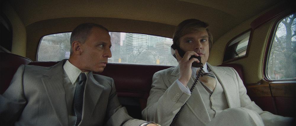 Ein „Killer“, kein Verlierer. Donald Trump (Sebastian Stan) mit seinem Mentor Roy Cohen (Jeremy Strong).
