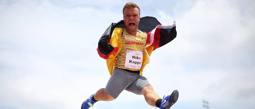 Niko Kappel gewinnt bei der Para-WM Gold im Kugelstoßen