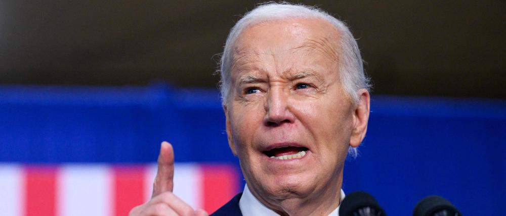 US-Präsident Joe Biden wirft Trump nach einem fragwürdigen Videoclip erneut Nazi-Rhetorik vor. 
