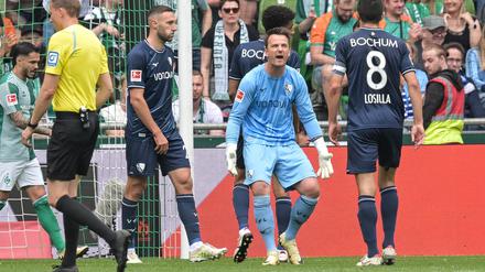 Exzentriker auf und neben dem Platz: Manuel Riemann.