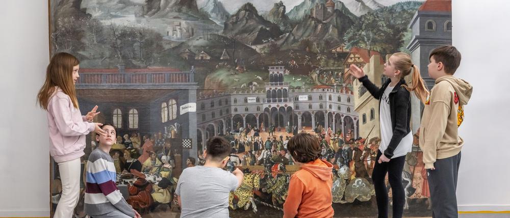 neue Kinderausstellung „Rein ins Gemälde! Eine Zeitreise für Kinder“ des Deutschen Historischen Museums