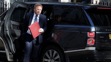 Der britische Verteidigungsminister Grant Shapps zu Beginn des Monats in London.