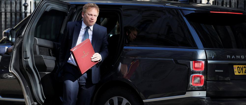 Der britische Verteidigungsminister Grant Shapps zu Beginn des Monats in London.